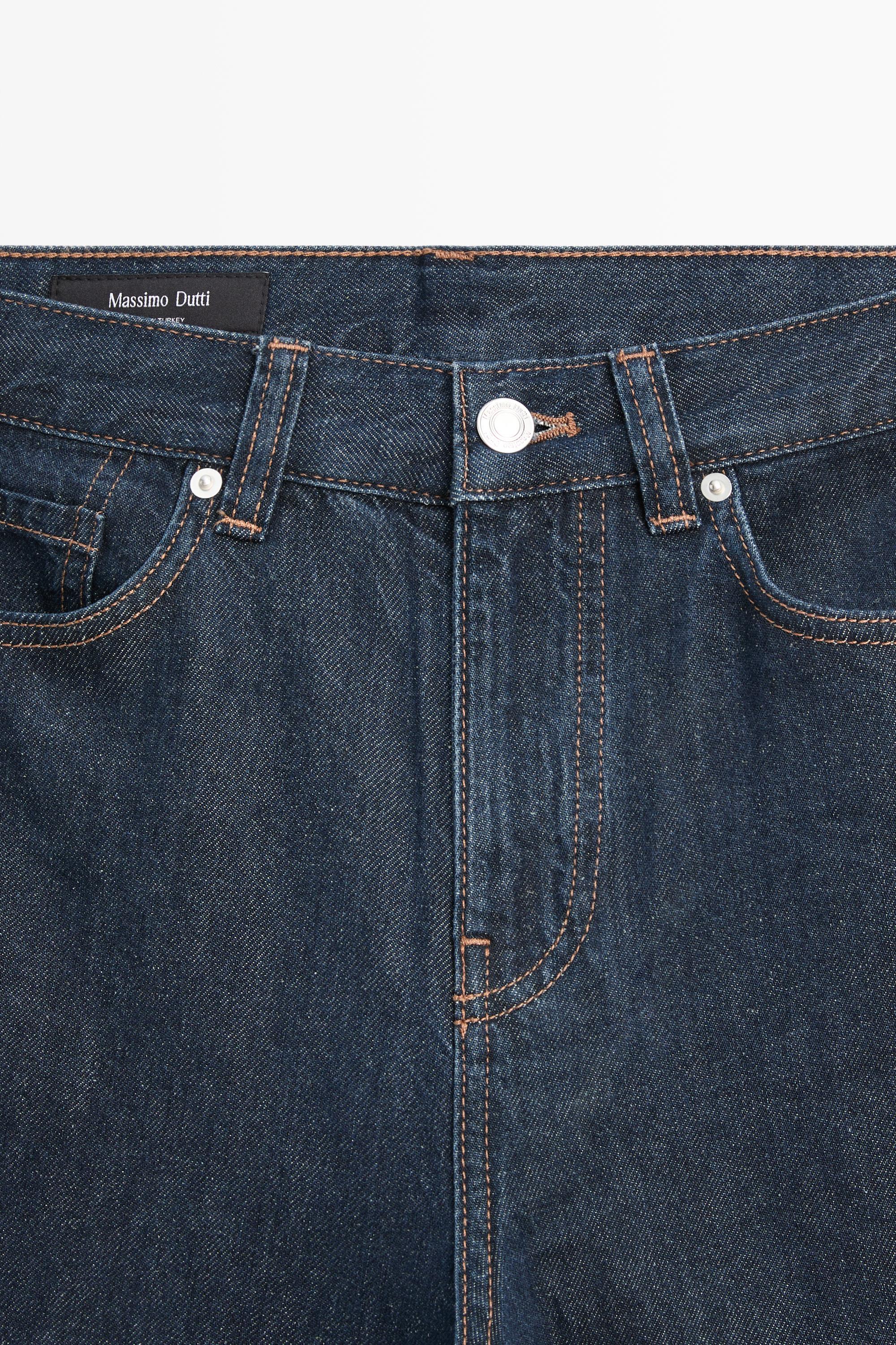 Mid-rise wide-leg cropped jeans